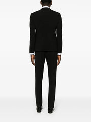 single-breasted tailored suit
