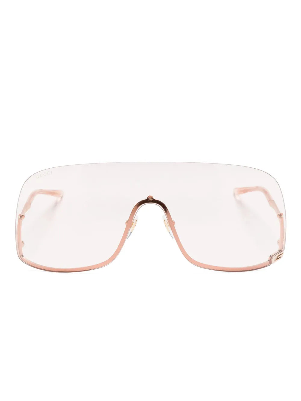 oversized retro-frame sunglasses
