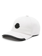 logo-patch cotton cap