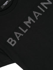 crystal-embellished logo T-Shirt