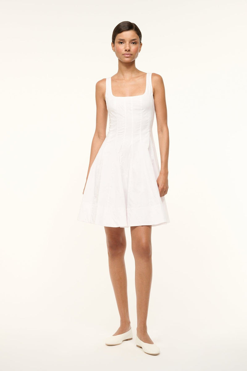 MINI WELLS DRESS WHITE