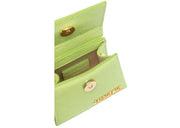 Jacquemus Le Chiquito Croc Embossed Light Green