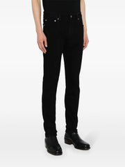 mid-rise skinny jeans