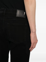 mid-rise skinny jeans