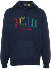 embroidered-logo Hoodie