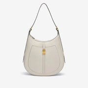 DeMellier The Siena Hobo off-white small grain