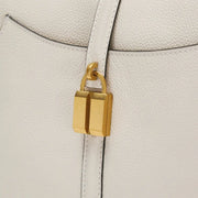 DeMellier The Siena Hobo off-white small grain