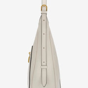 DeMellier The Siena Hobo off-white small grain