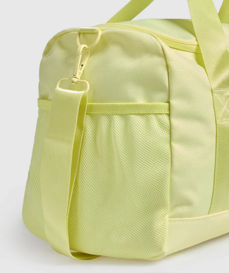 Women's Gymshark Everyday Holdall Small Refresh Yellow