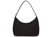 Prada Re-Edition 2005 Mini Bag Nylon Saffiano Leather Strap Black