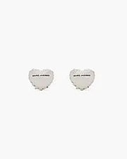 Marc Jacobs Marc Jacobs The Heart Balloon Stud Earrings Light Antique Silver Light Antique Silver