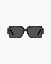 Marc Jacobs Marc Jacobs The Bold Logo Square Sunglasses Black/White Black/white