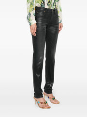 mid-rise skinny jeans