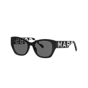 Marc Jacobs The Bold Logo Cat Eye Sunglasses Black/white
