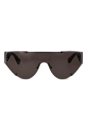 AMQ the grip shield-frame sunglasses