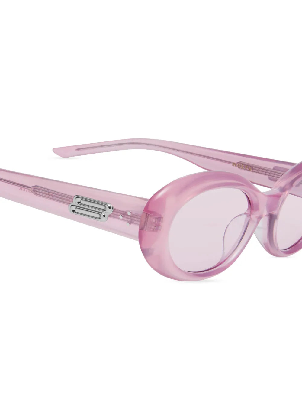 Molta PC9 oval-frame sunglasses