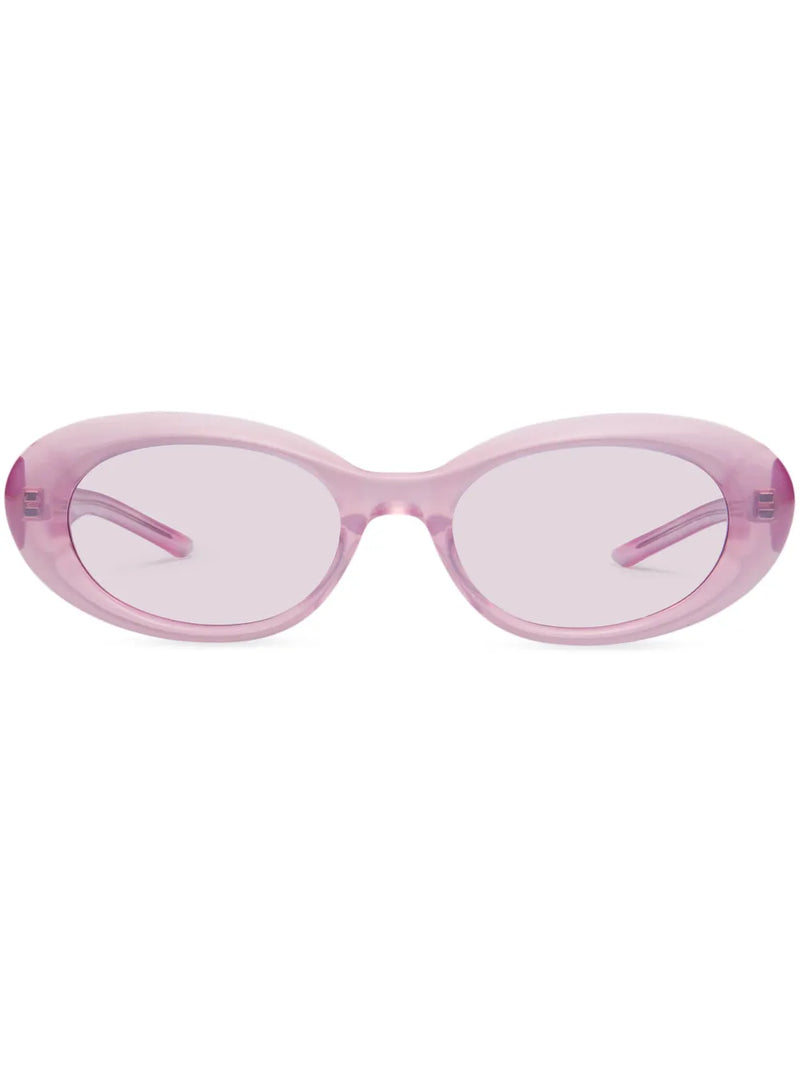 Molta PC9 oval-frame sunglasses