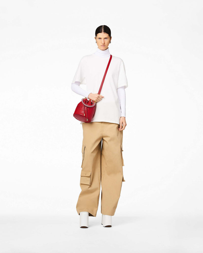 Marc Jacobs Marc Jacobs The Leather Bucket Bag True Red True Red