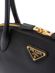 small leather handbag