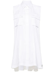 pleated mini dress