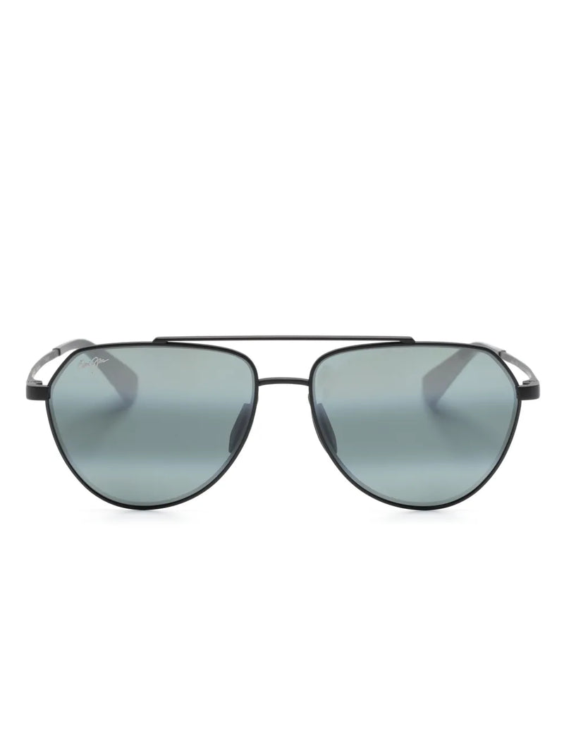 Waiwai pilot-frame sunglasses