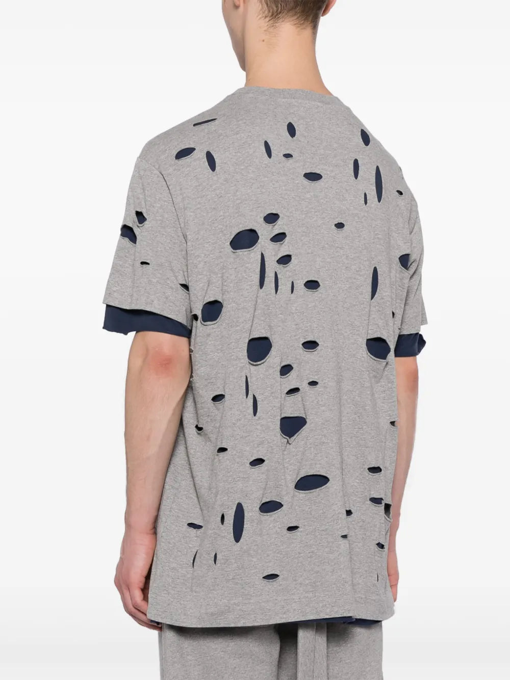 distressed layered T-Shirt