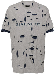 distressed layered T-Shirt