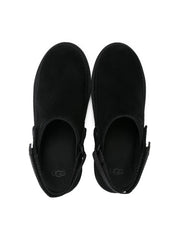 Goldenstar suede clogs