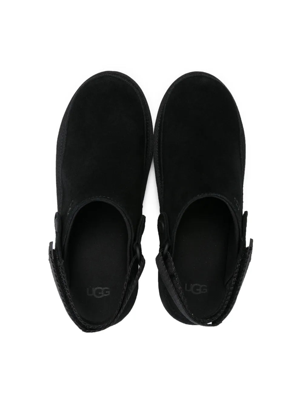 Goldenstar suede clogs