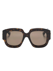 Double G oversize-frame sunglasses