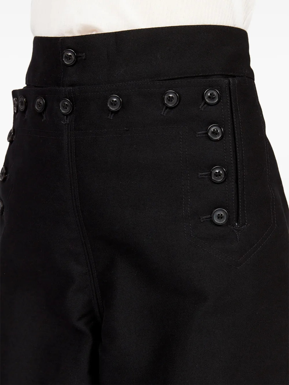 wide-leg satin trousers
