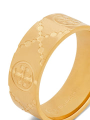 Double T polished-finish ring