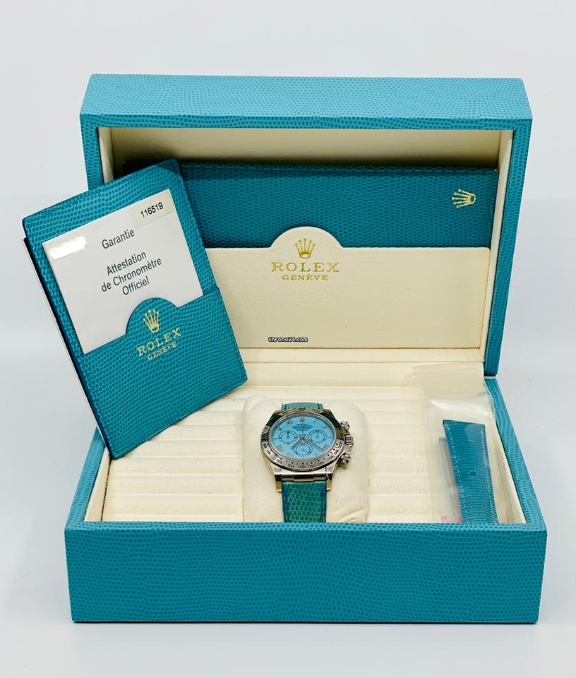 Rolex | Daytona | 116519 Beach | White gold | 40 mm | Blue | Automatic