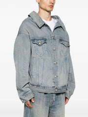 drop-shoulder denim jacket