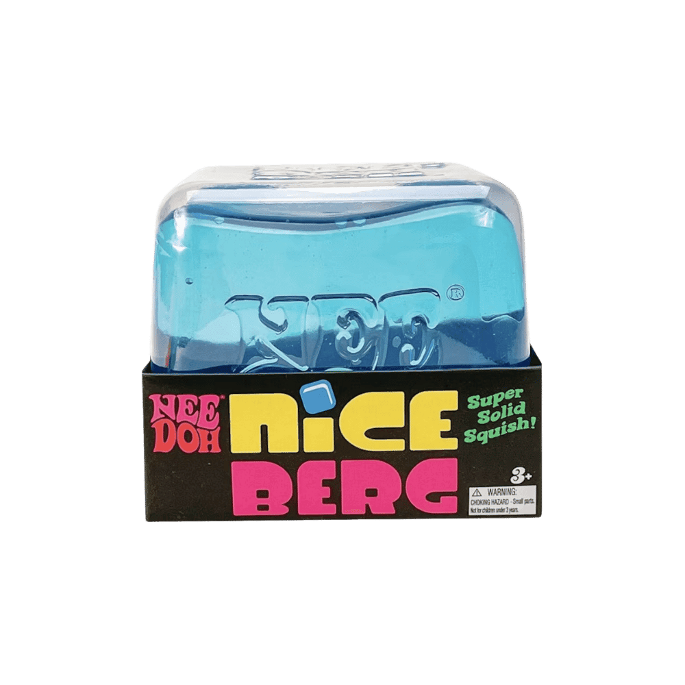 NeeDoh Nice Berg Squishy Fidget Toy Blue