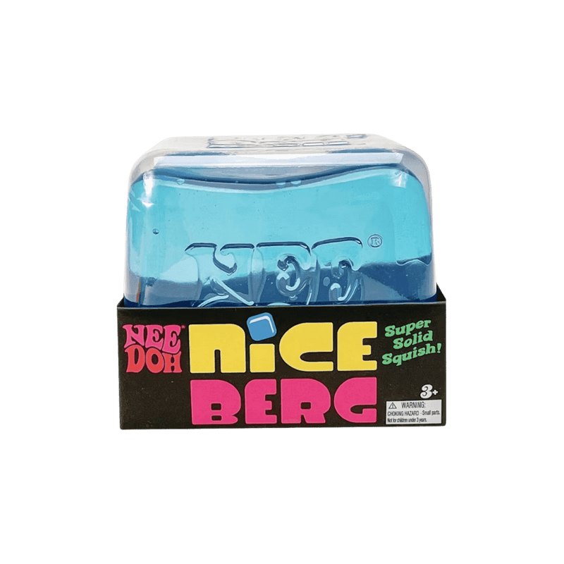 NeeDoh Nice Berg Squishy Fidget Toy Blue