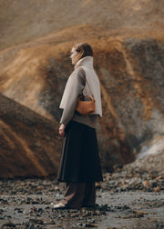 Polene Beri Textured Camel