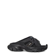 Track Slide Flat Sandals