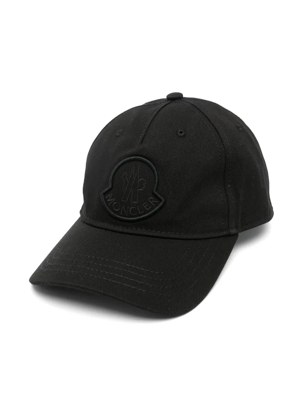 logo-embroidered cotton cap