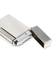 silver-tone lighter