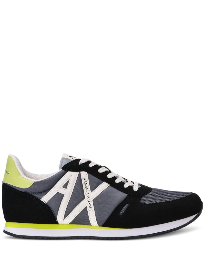 AX panelled sneakers