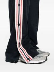 striped track pants