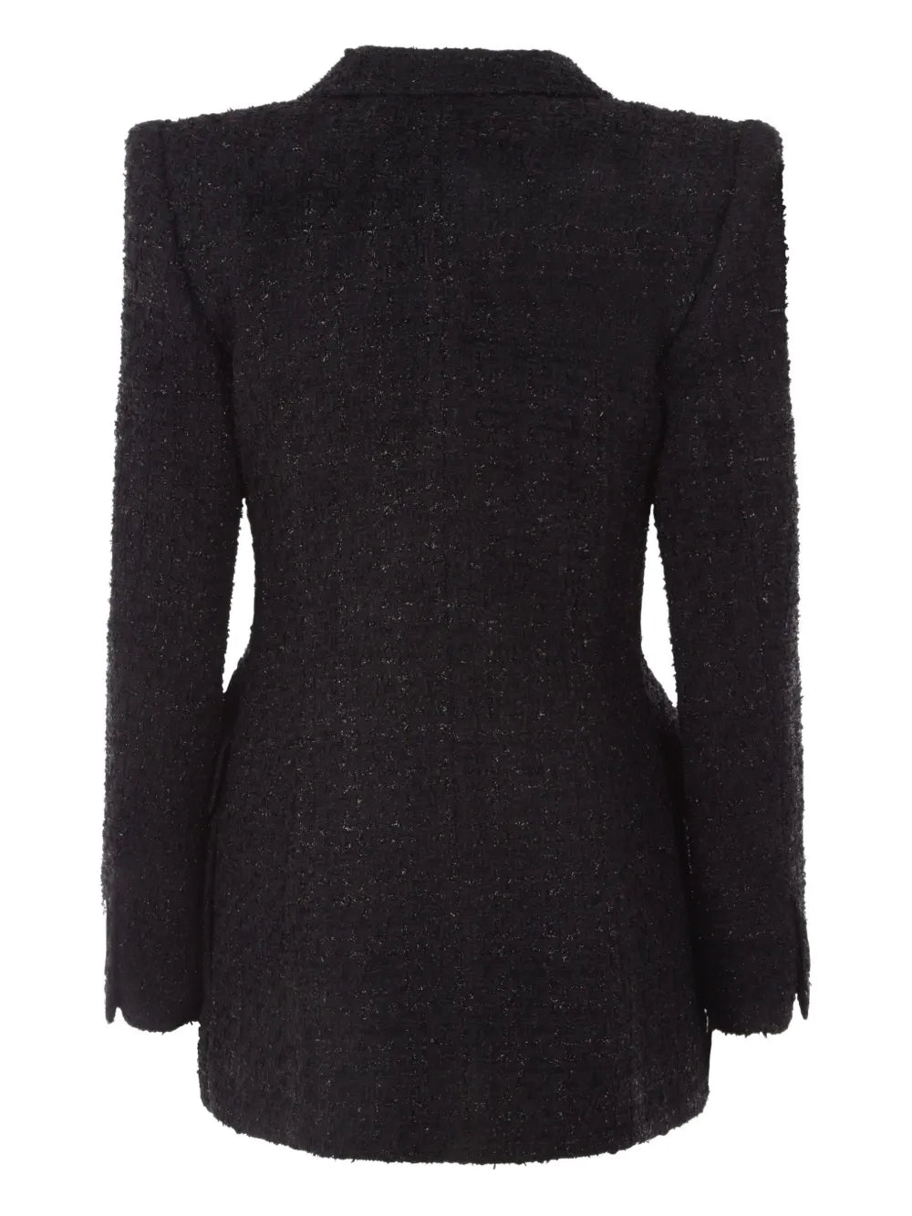 Hourglass tweed blazer
