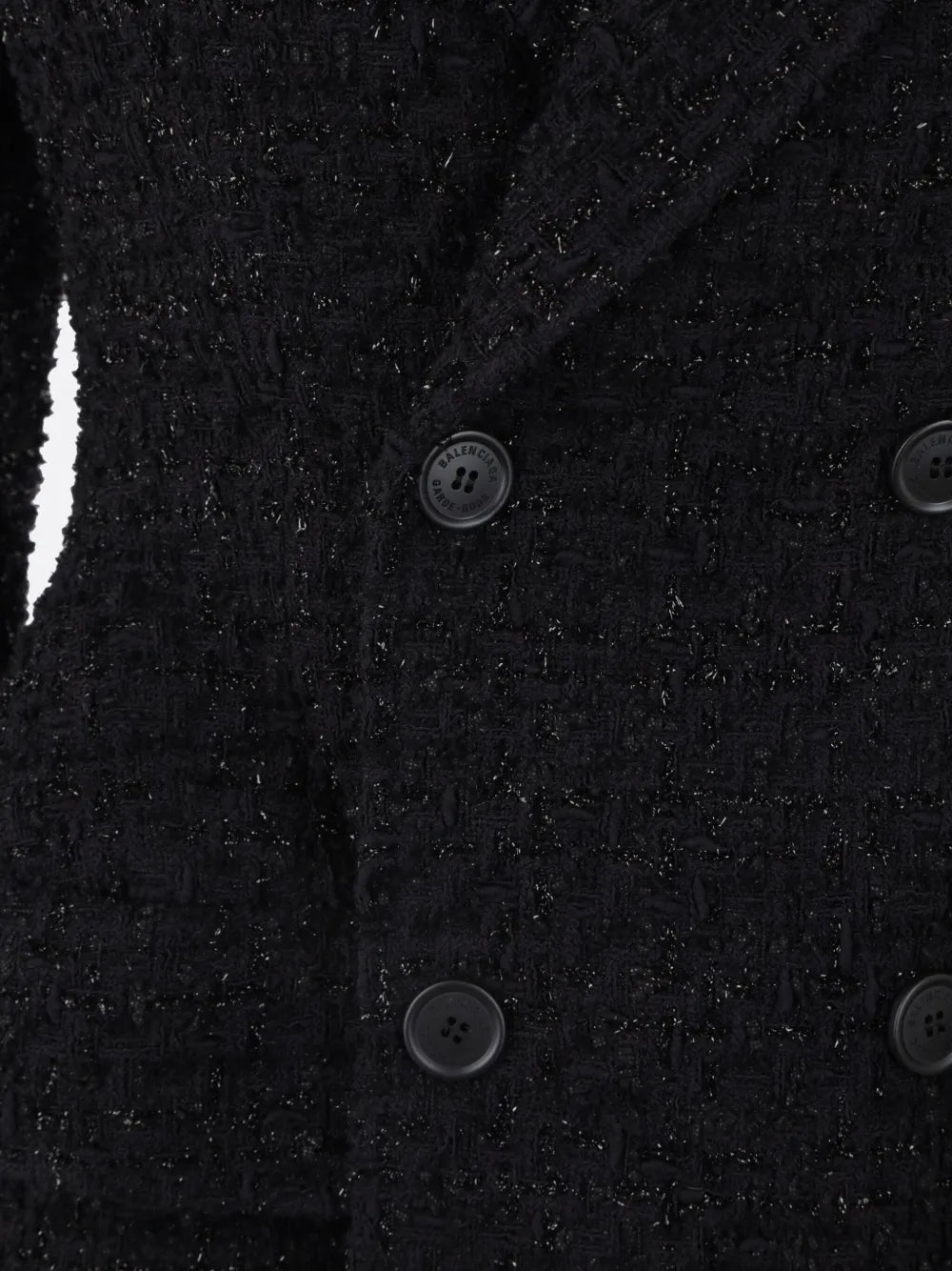 Hourglass tweed blazer