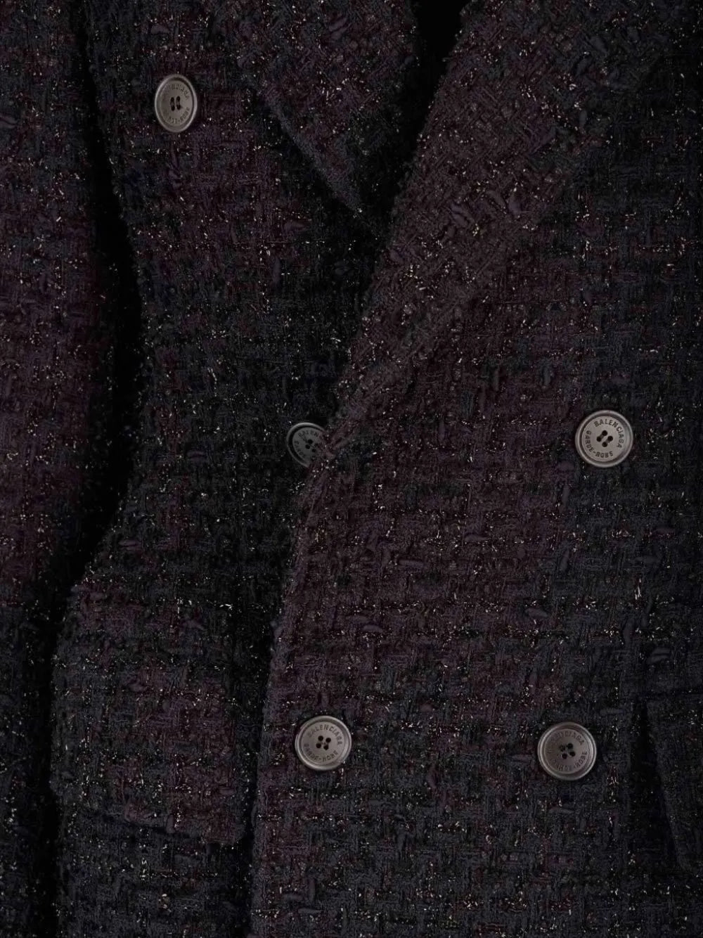 Hourglass tweed blazer
