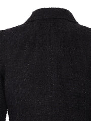 Hourglass tweed blazer