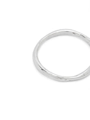 18kt white gold Organic ring