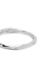 18kt white gold Organic ring