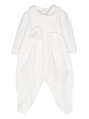 logo-embroidered pyjamas