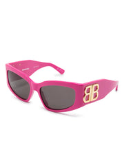 Bossy butterfly-frame sunglasses